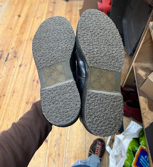 when your doc martens need some love but you don't want to replace the whole sole $120