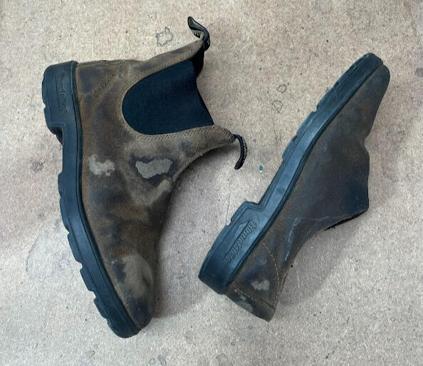 cut your blundstones into mules $35