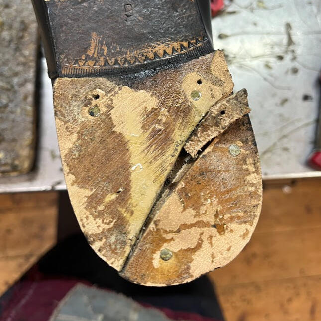 i love redoing dodgy cobblers work
