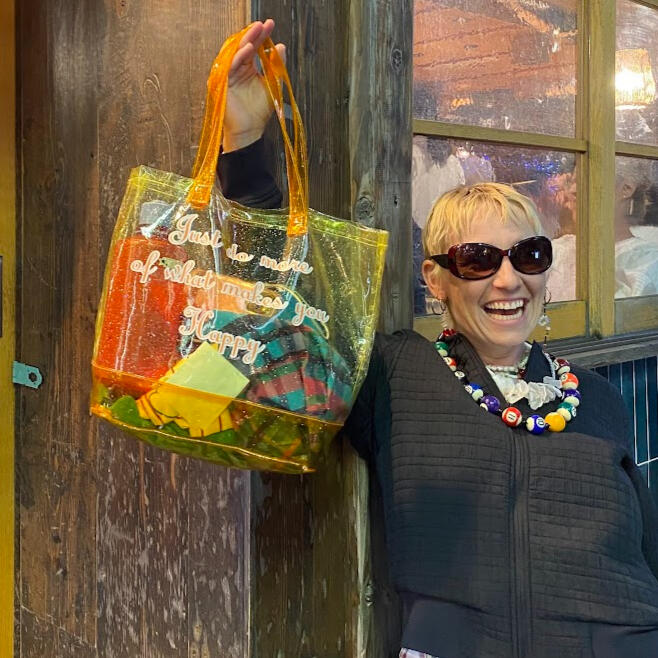 this is me your cobbler, showing off my bag - just do whatever makes you happy